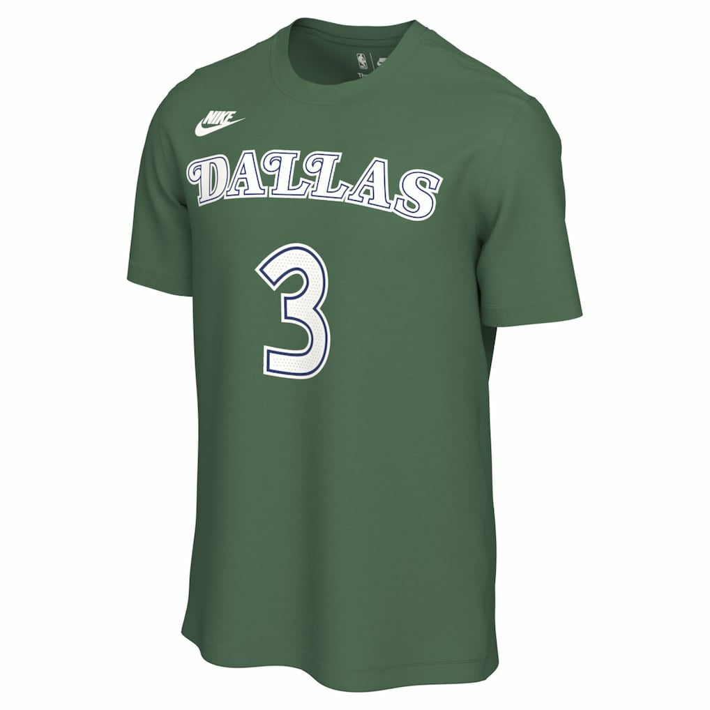 Nike Anthony Davis Dallas Mavericks Unisex Name & Number T-Shirt Classic Editi- Green