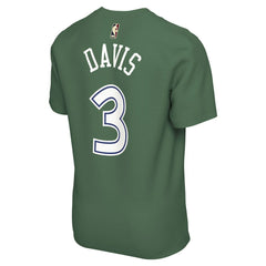 Nike Anthony Davis Dallas Mavericks Unisex Name & Number T-Shirt Classic Editi- Green