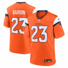 Jahdae Barron Denver Broncos 2025 NFL Draft First Round Pick Game Jersey - Orange - Nike