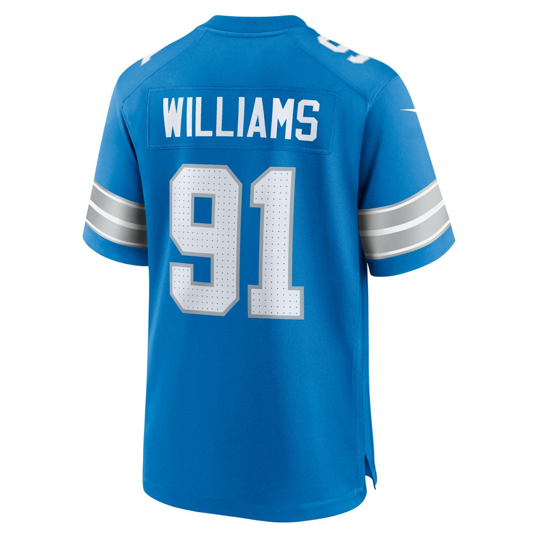 Tyleik Williams Detroit Lions 2025 NFL Draft First Round Pick Game Jersey - Blue - Nike