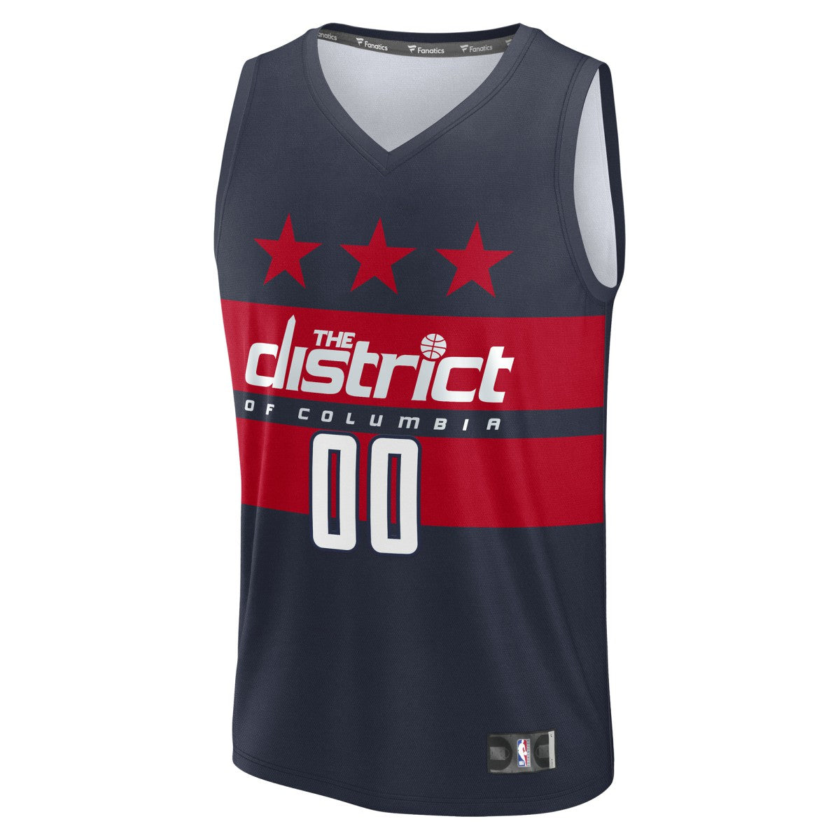 Fanatics Washington Wizards Fast Break Custom Jersey Statement Edition Navy