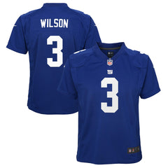 Russell Wilson New York Giants Youth Game Jersey - Royal - Nike