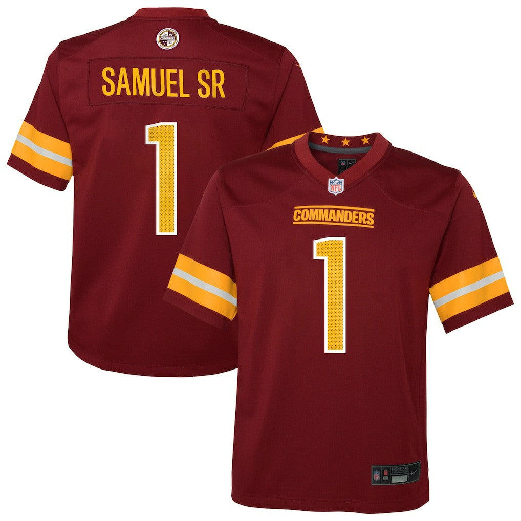Deebo Samuel Sr Washington Commanders Youth Team Game Jersey - Burgundy - Nike