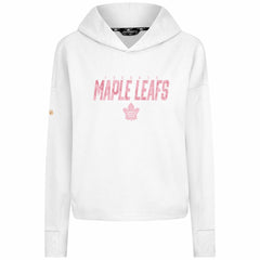 Toronto Maple Leafs Levelwear Women's Mother's Day Sweet Floral Pullover Hoodie - White | NHL on sale