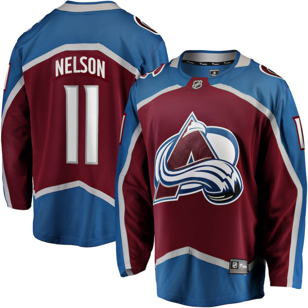 Brock Nelson Colorado Avalanche Fanatics Home Breakaway Jersey - Burgundy | Fanatics sale