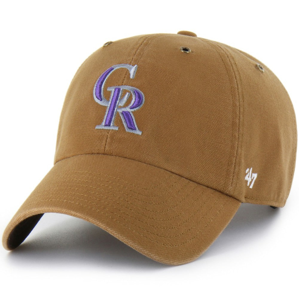 Colorado Rockies Carhartt x '47 Clean Up Adjustable Hat Outlet