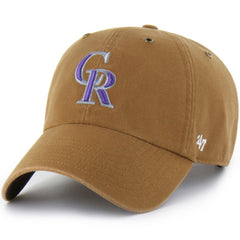 Colorado Rockies Carhartt x '47 Clean Up Adjustable Hat Outlet