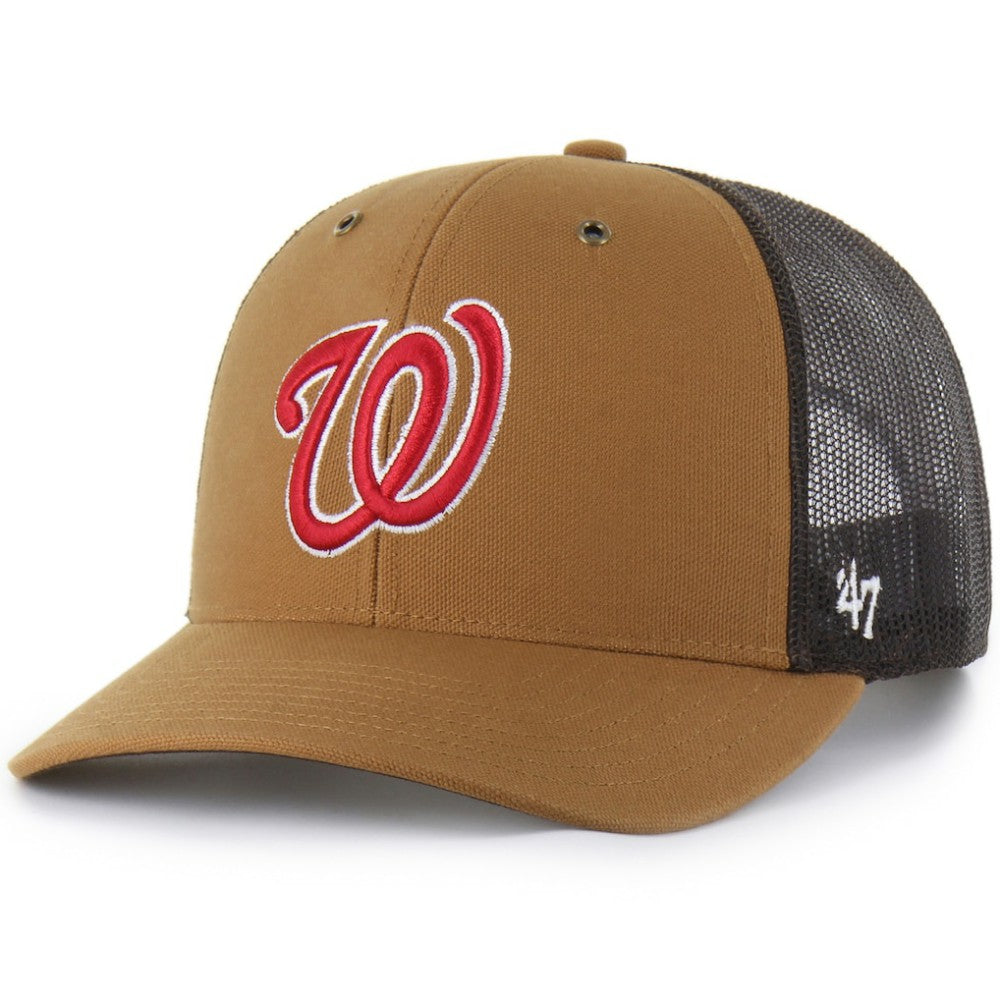 Washington Nationals Carhartt x '47 Trucker Adjustable Hat for sale