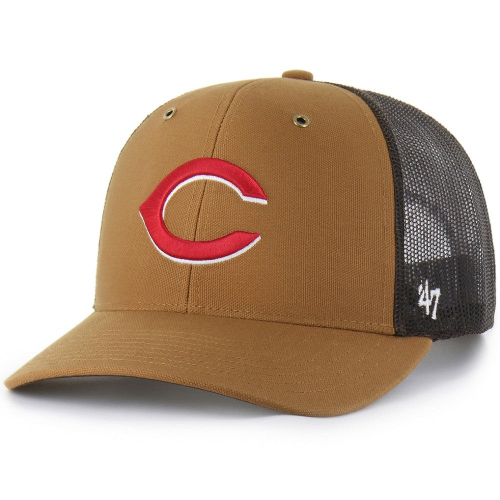 Cincinnati Reds Carhartt x '47 Trucker Adjustable Hat Online