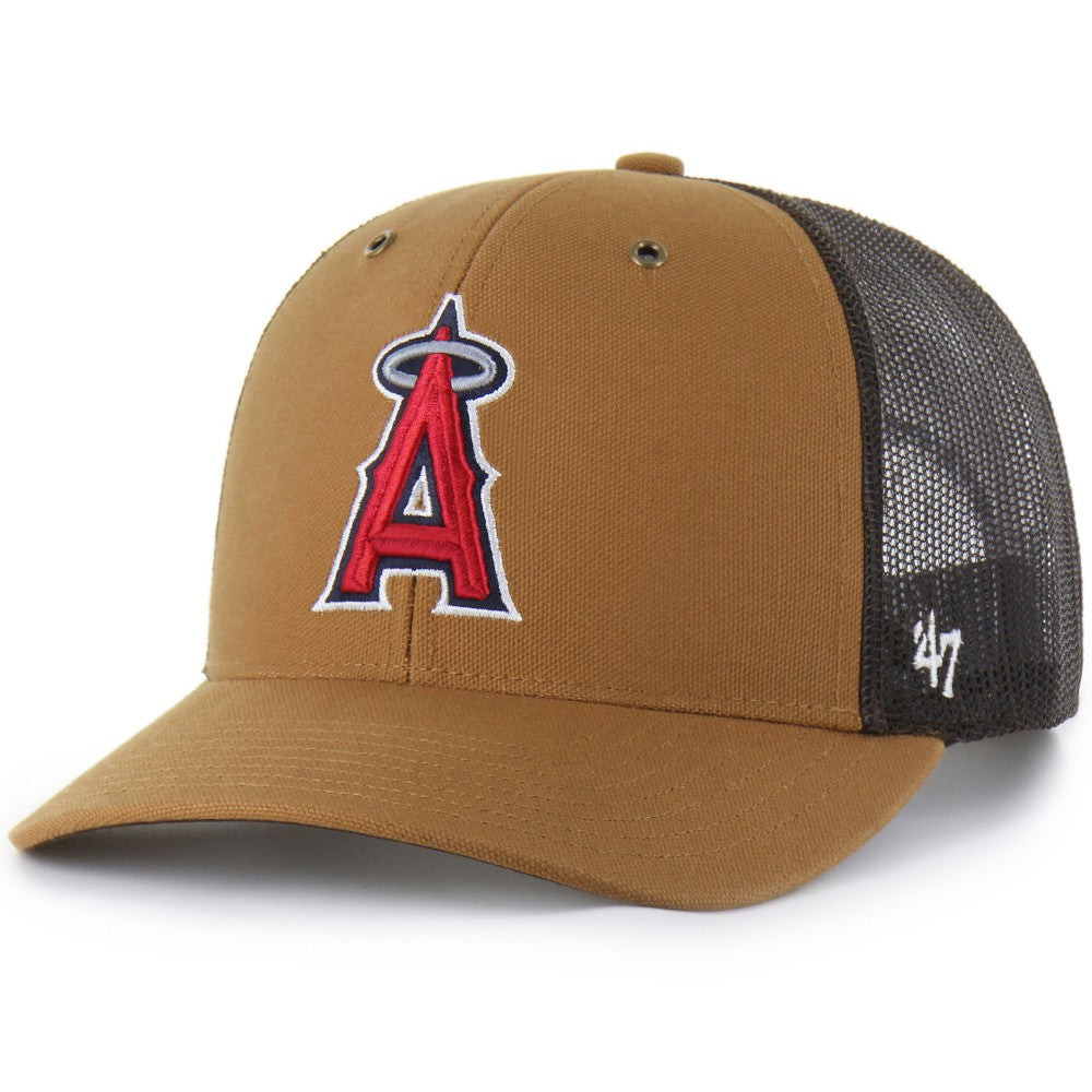 Los Angeles Angels Carhartt x '47 Trucker Adjustable Hat Outlet