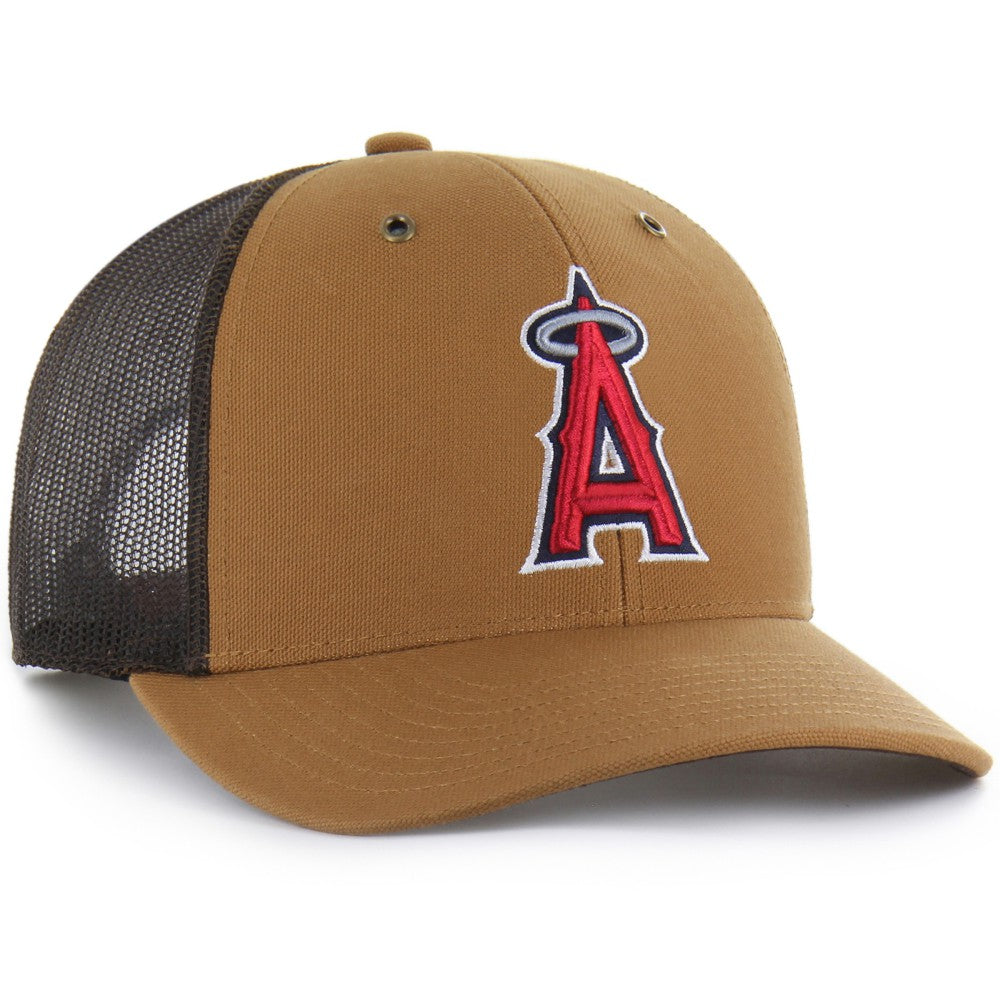 Los Angeles Angels Carhartt x '47 Trucker Adjustable Hat Outlet