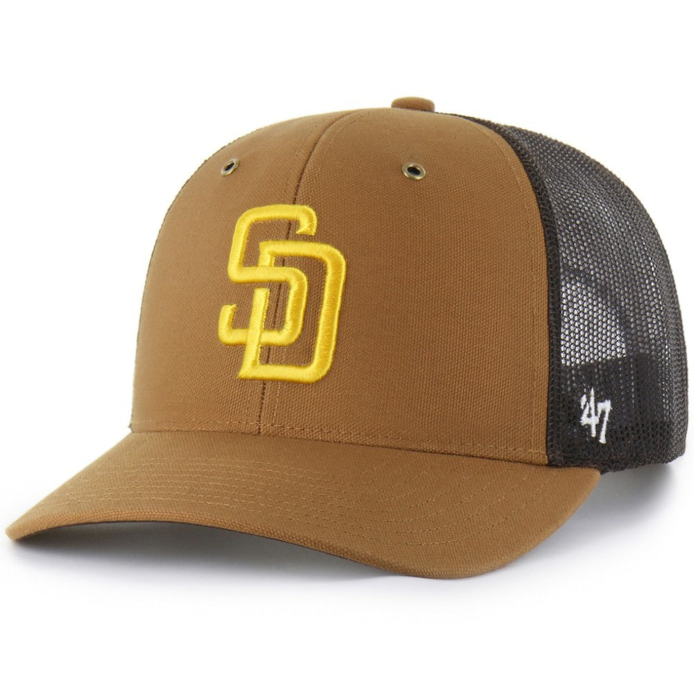 San Diego Padres Carhartt x '47 Trucker Adjustable Hat Discount