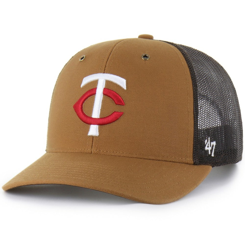 Minnesota Twins Carhartt x '47 Trucker Adjustable Hat Outlet