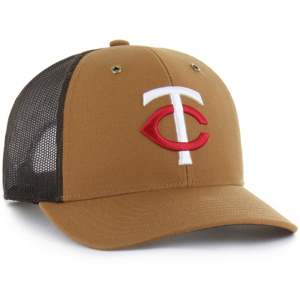 Minnesota Twins Carhartt x '47 Trucker Adjustable Hat Outlet