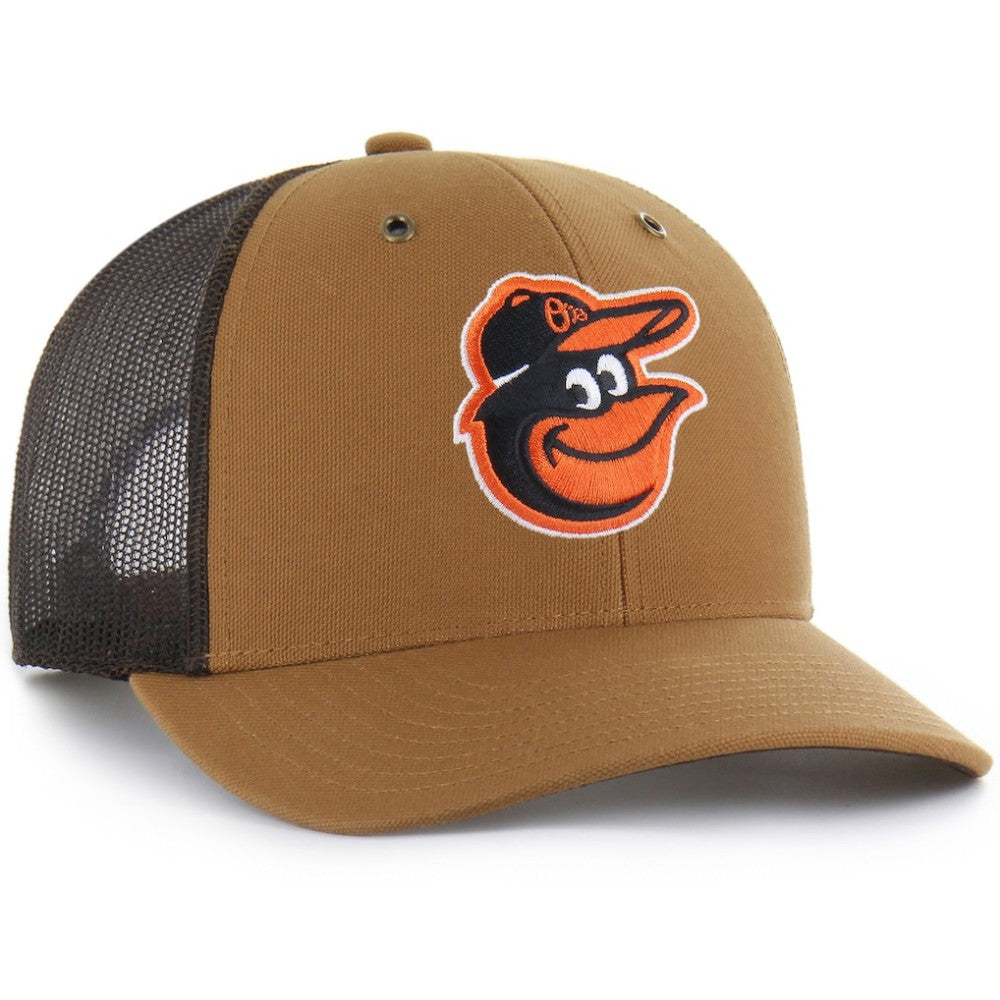 Baltimore Orioles Carhartt x '47 Trucker Adjustable Hat for sale