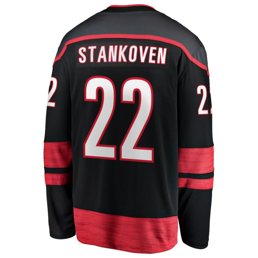 Logan Stankoven Carolina Hurricanes Fanatics Home Breakaway Jersey - Black | Fanatics online