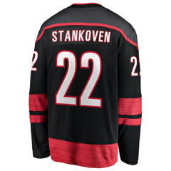 Logan Stankoven Carolina Hurricanes Fanatics Home Breakaway Jersey - Black | Fanatics online