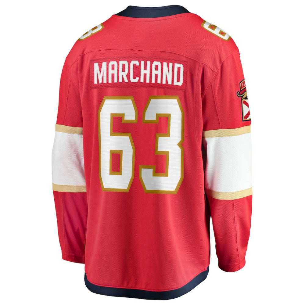 Brad Marchand Florida Panthers Fanatics Home Breakaway Jersey - Red | Fanatics online