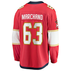 Brad Marchand Florida Panthers Fanatics Home Breakaway Jersey - Red | Fanatics online