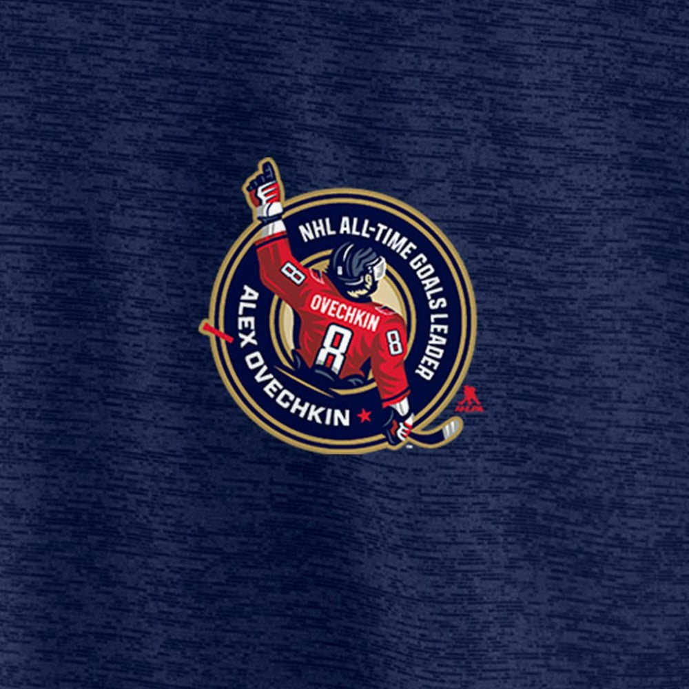 Alexander Ovechkin Washington Capitals Fanatics NHL All-Time Leading Goal Scorer GR8 895 Quarter-Zip Top - Navy | Fanatics near me