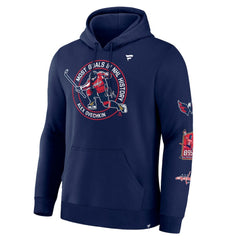 Alexander Ovechkin Washington Capitals Fanatics NHL All-Time Leading Goal Scorer Badges Pullover Hoodie - Athletic Navy | Fanatics near me
