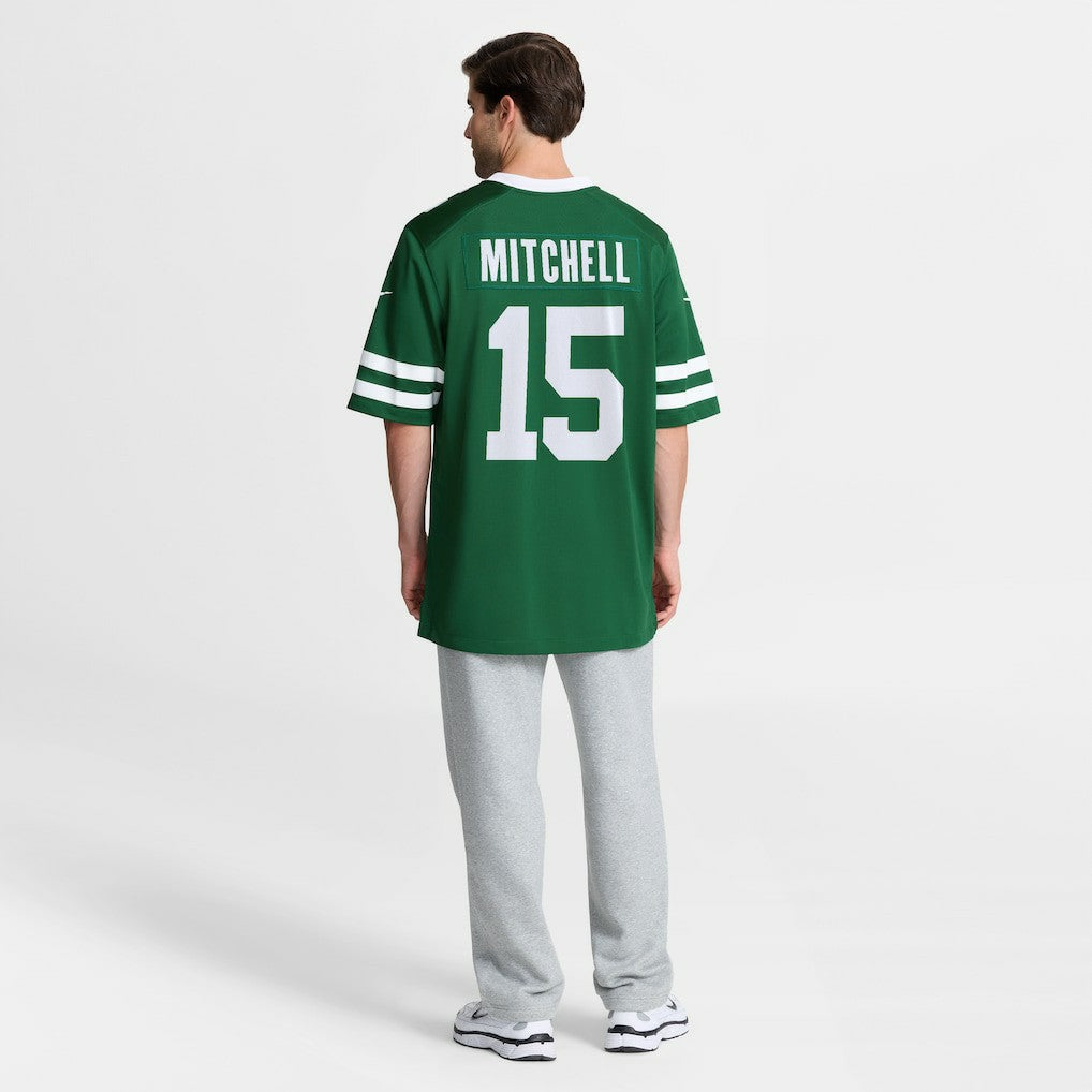 Adonai Mitchell New York Jets Team Game Jersey - Legacy Green - Nike