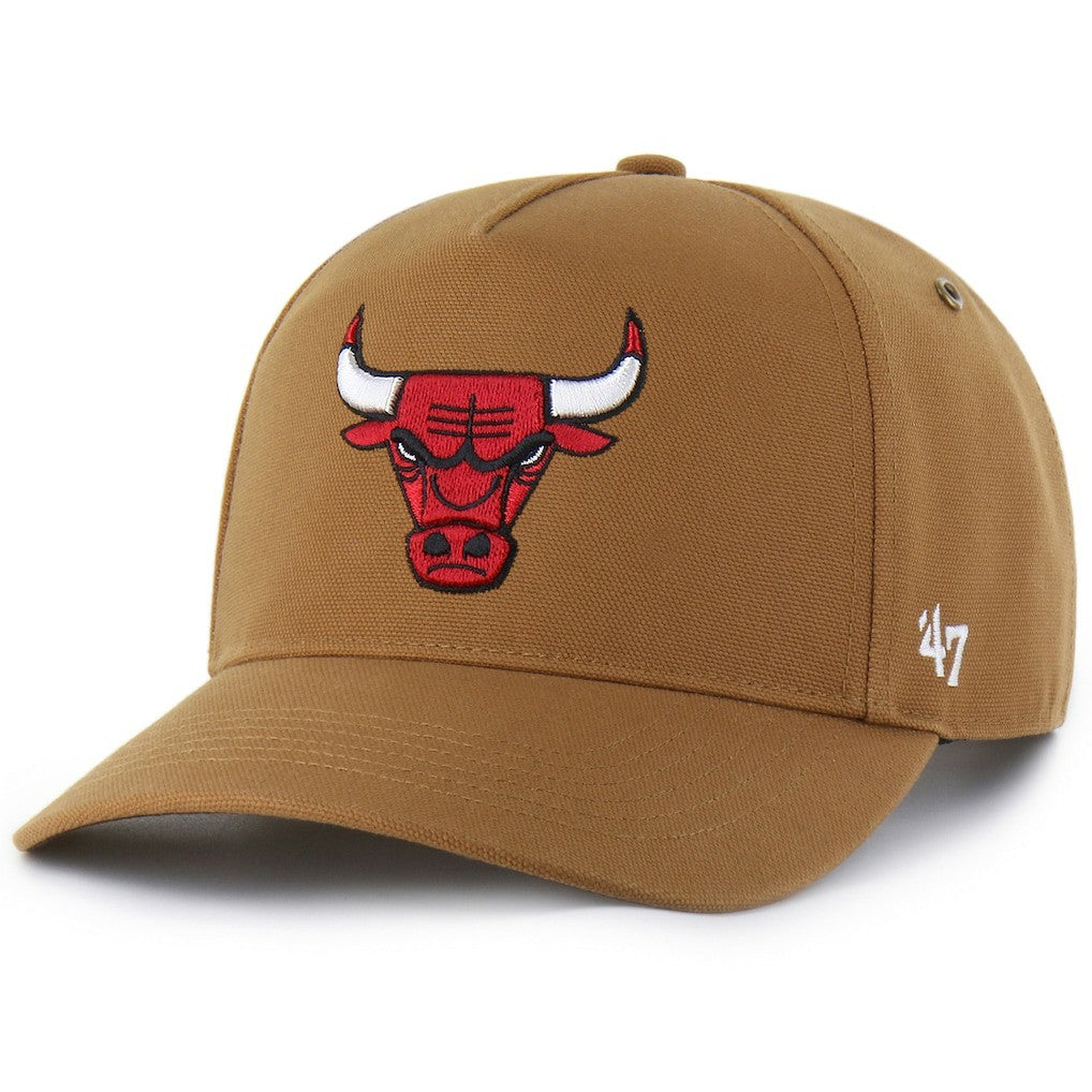 47 brand Chicago Bulls Carhartt x '47 Hitch Adjustable Hat Brown