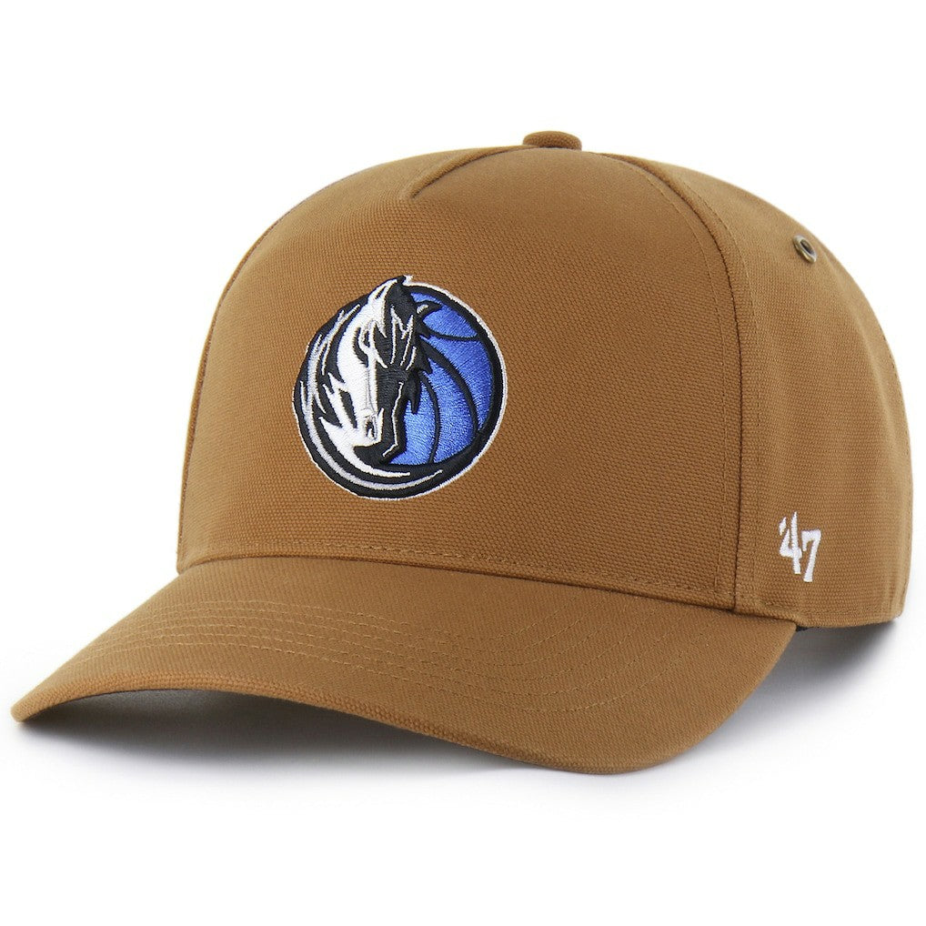 47 brand Dallas Mavericks Carhartt x '47 Hitch Adjustable Hat Brown
