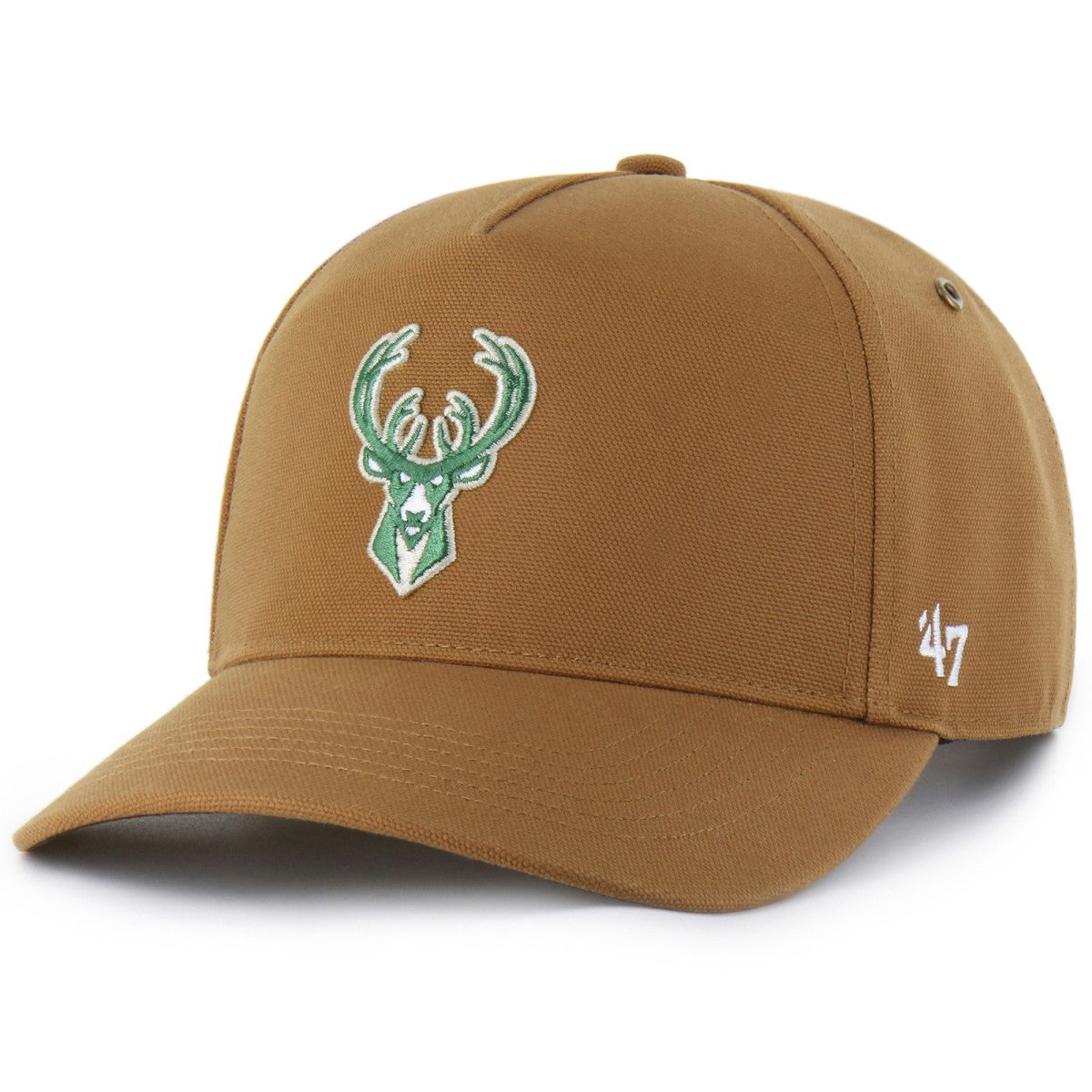 47 brand Milwaukee Bucks Carhartt x '47 Hitch Adjustable Hat Brown