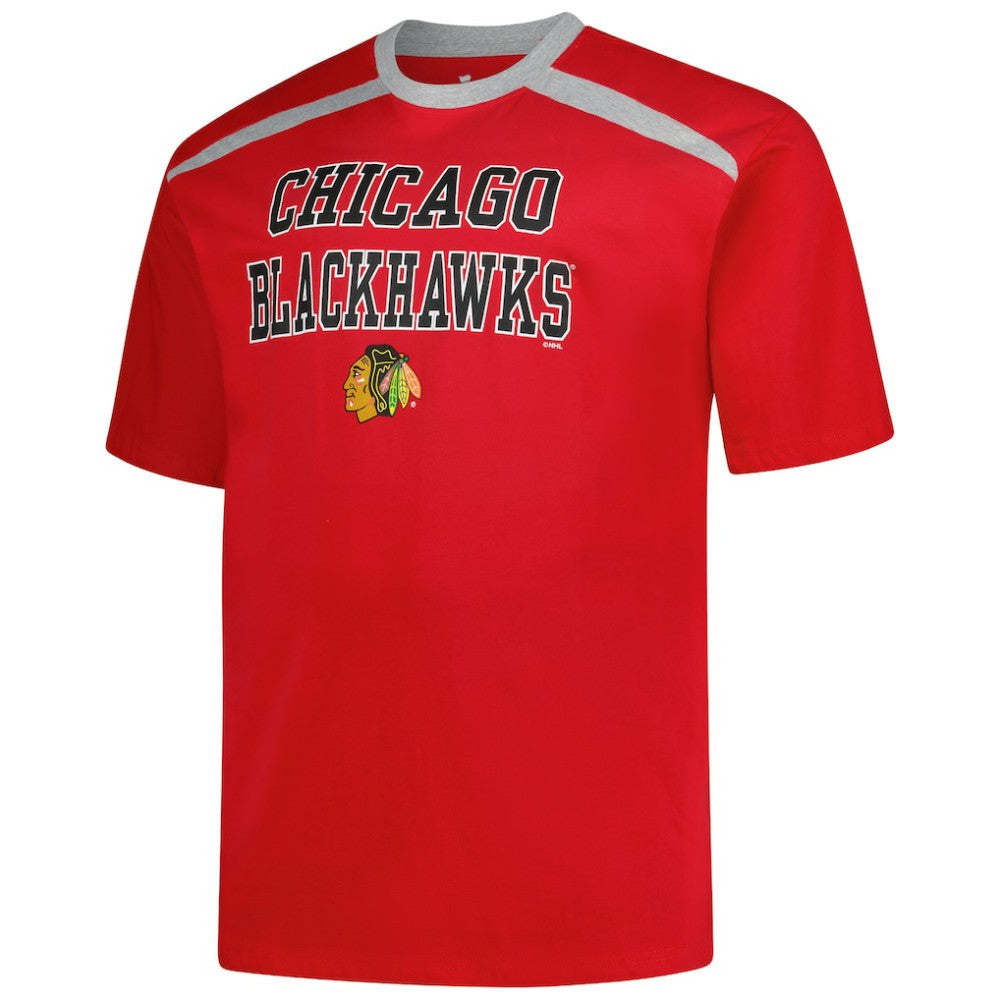 Connor Bedard Chicago Blackhawks Profile Big & Tall Name & Number T-Shirt - Red | NHL sale