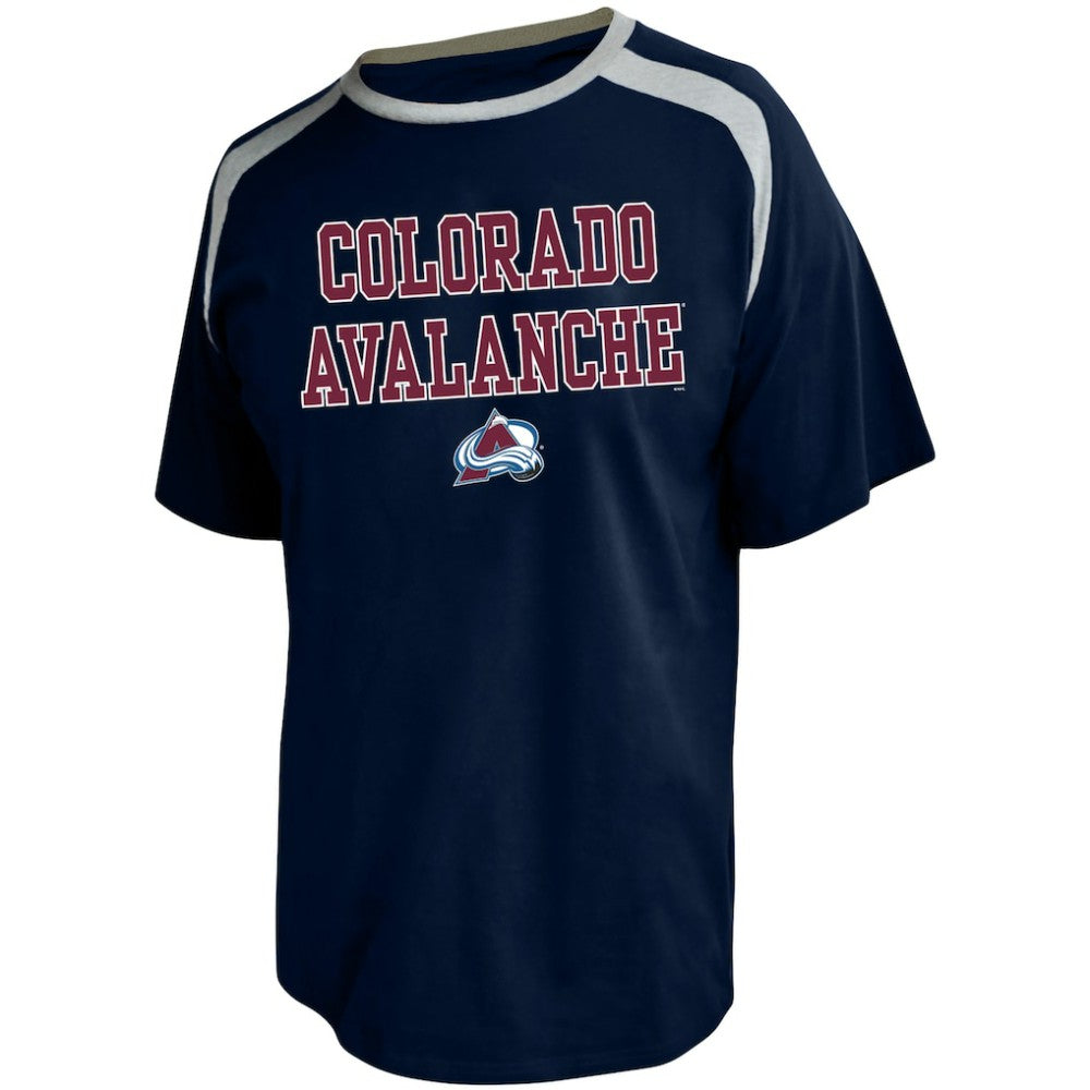Nathan MacKinnon Colorado Avalanche Profile Big & Tall Name & Number T-Shirt - Navy | NHL Lifestyle