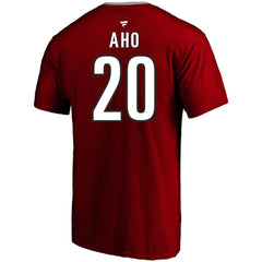 Sebastian Aho Carolina Hurricanes Profile Big & Tall Name & Number T-Shirt - Red | NHL discount