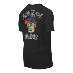 New Era New York Knicks Sugar Skulls T-Shirt Black