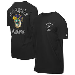 New Era Los Angeles Lakers Sugar Skulls T-Shirt Black