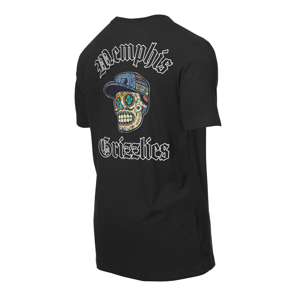 New Era Memphis Grizzlies Sugar Skulls T-Shirt Black