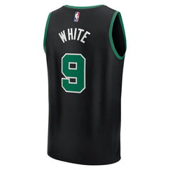 Fanatics Derrick White Boston Celtics Fast Break Replica Player Jersey Statement Edition Black