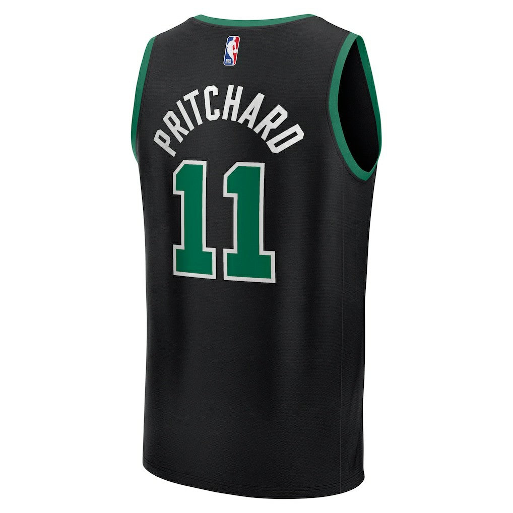 Fanatics Payton Pritchard Boston Celtics Fast Break Replica Player Jersey Statement Edition Black