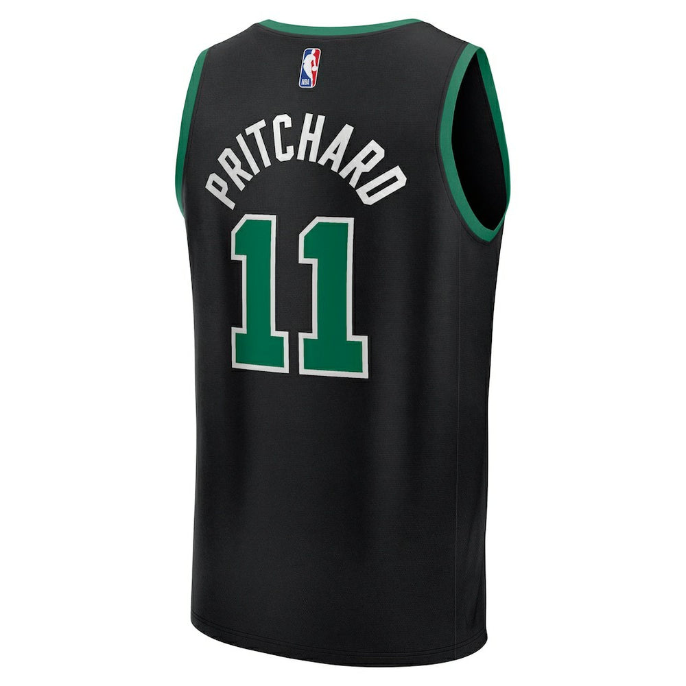 Fanatics Payton Pritchard Boston Celtics Fast Break Replica Player Jersey Statement Edition Black