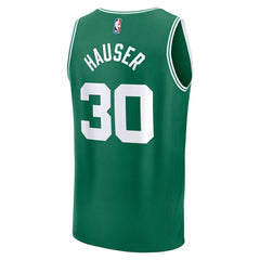 Fanatics Sam Hauser Boston Celtics Fast Break Replica Player Jersey Icon Edition Kelly Green