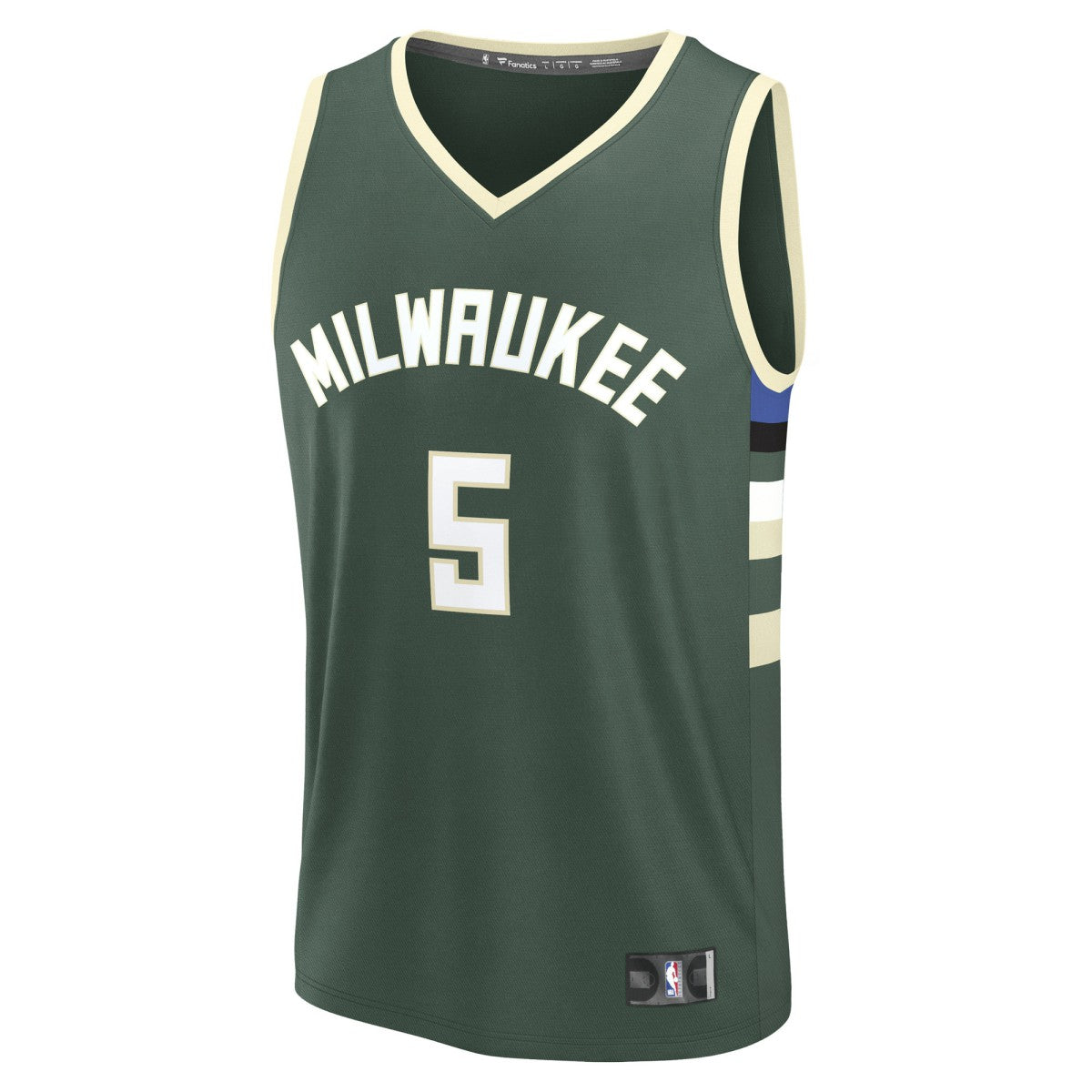 Fanatics Gary Trent Jr. Milwaukee Bucks Fast Break Replica Player Jersey Icon Edition Hunter Green
