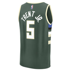 Fanatics Gary Trent Jr. Milwaukee Bucks Fast Break Replica Player Jersey Icon Edition Hunter Green