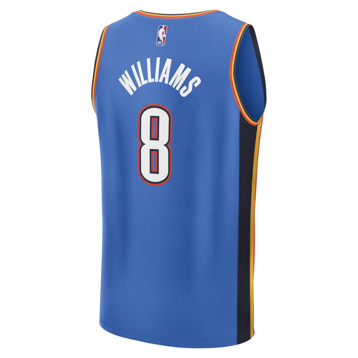 Fanatics Jalen Williams Oklahoma City Thunder Fast Break Replica Player Jersey Icon Edition Blue