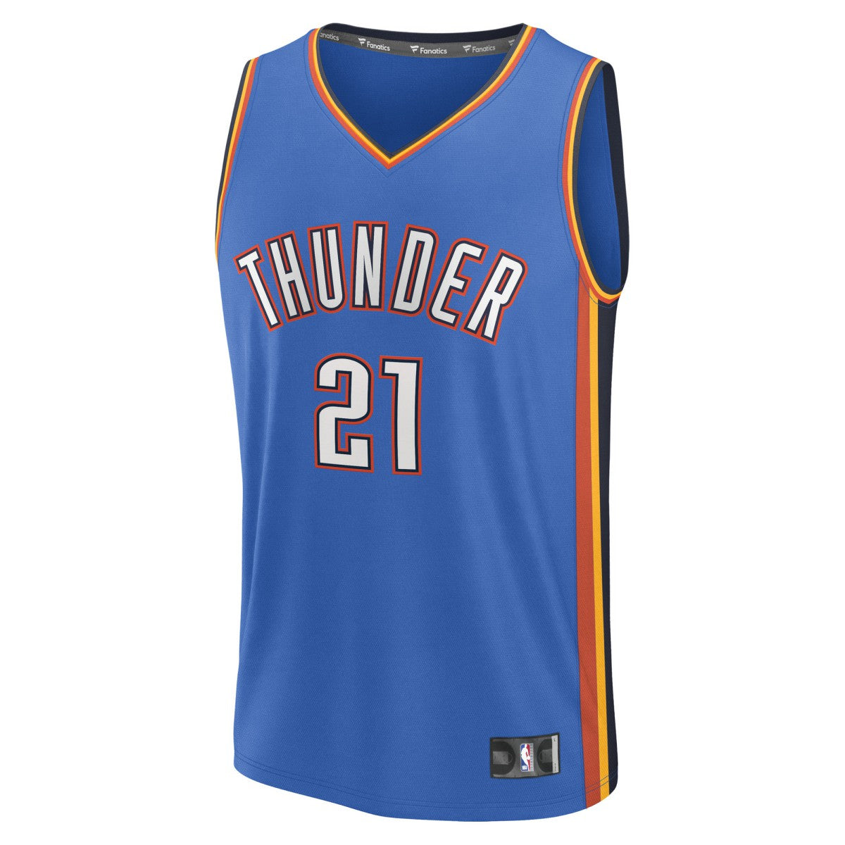 Fanatics Aaron Wiggins Oklahoma City Thunder Fast Break Replica Player Jersey Icon Edition Blue