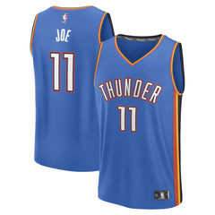 Fanatics Isaiah Joe Oklahoma City Thunder Fast Break Replica Player Jersey Icon Edition Blue