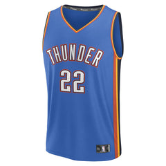 Fanatics Cason Wallace Oklahoma City Thunder Fast Break Replica Player Jersey Icon Edition Blue