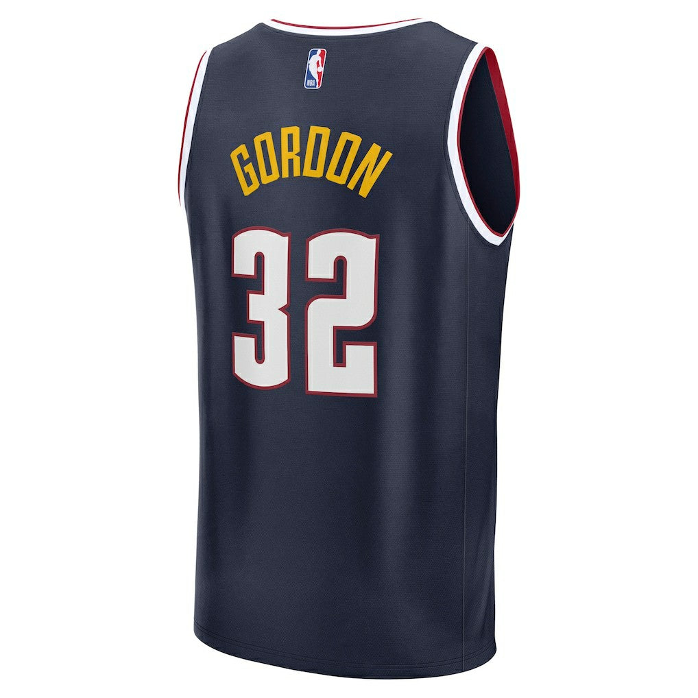 Fanatics Aaron Gordon Denver Nuggets Fast Break Replica Player Jersey Icon Editi- Navy