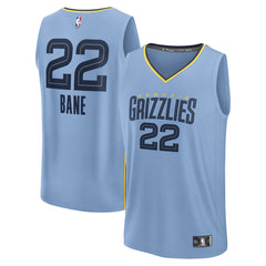 Fanatics Desmond Bane Memphis Grizzlies Fast Break Replica Player Jersey Statement Edition Light Blue