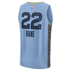 Fanatics Desmond Bane Memphis Grizzlies Fast Break Replica Player Jersey Statement Edition Light Blue