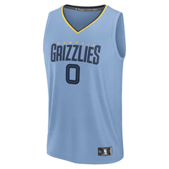 Fanatics Jaylen Wells Memphis Grizzlies Fast Break Replica Player Jersey Statement Edition Light Blue