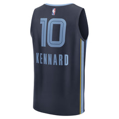 Fanatics Luke Kennard Memphis Grizzlies Fast Break Replica Player Jersey Icon Edition Navy